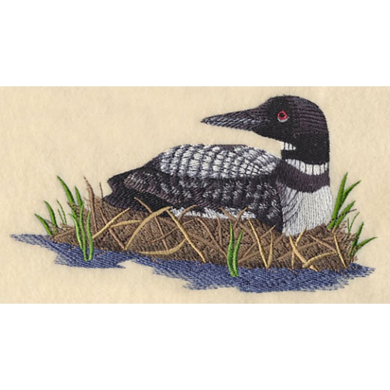 Loons on the Shore|3.76″ x 6.85″ / 95.57mm x 174.04mm|2.13″ x 3.85″ / 54.03mm x 97.88mm|All Sizes