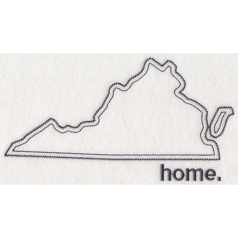 Virginia Outline (Vintage)|4.45″ x 8.23″ / 112.91mm x 208.94mm|4.12″ x 7.62″ / 104.61mm x 193.57mm|3.82″ x 7.06″ / 96.96mm x 179.34mm|3.14″ x 5.8″ / 79.68mm x 147.32mm|2.08″ x 3.85″ / 52.89mm x 97.74mm|All Sizes