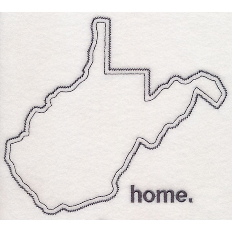 West Virginia Outline (Vintage)