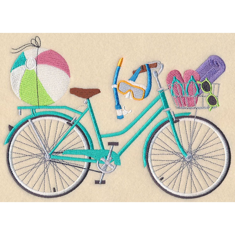 Beach Bum Bicycle|6.08″ x 8.48″ / 154.51mm x 215.45mm|5.04″ x 7.03″ / 128.12mm x 178.62mm|4.3″ x 5.99″ / 109.11mm x 152.13mm|5.61″ x 7.81″ / 142.45mm x 198.44mm|All Sizes