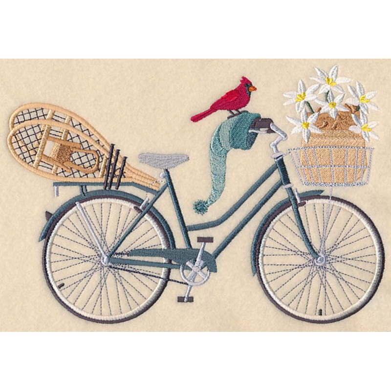 Dashing Through the Snow Bicycle