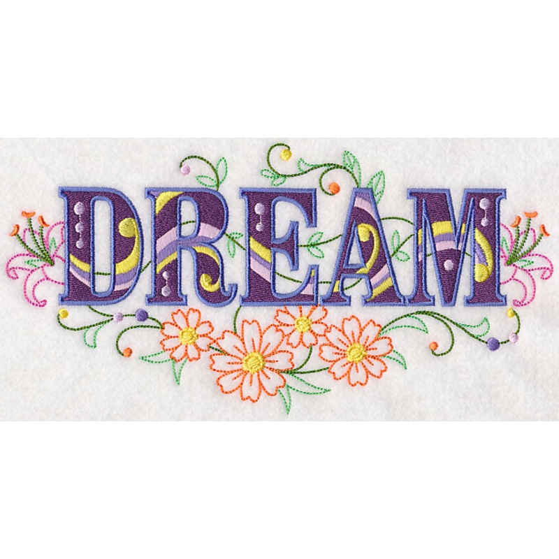 Dream with Vintage Flower Fade