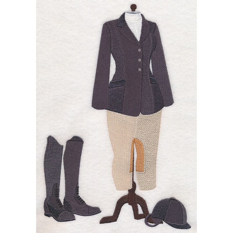 Equestrian Dress Form|10.47″ x 6.89″ / 265.84mm x 174.99mm|9.39″ x 6.18″ / 238.44mm x 156.91mm|7.8″ x 5.13″ / 198.07mm x 130.37mm|6.81″ x 4.48″ / 172.87mm x 113.74mm|All Sizes