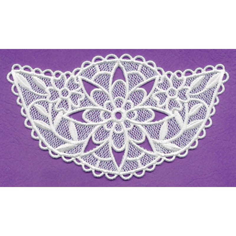 Floral Fashions Necklace (Lace)