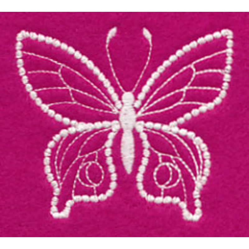 Flutterby Flourish Butterfly (Candlewicking)