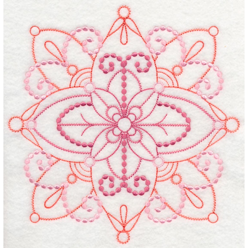 Spectacular Medallion Square (Candlewicking)