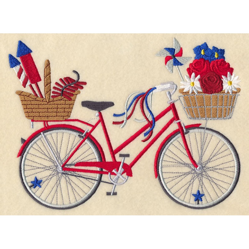 Stars and Stripes Bicycle|6.31″ x 8.47″ / 160.15mm x 215.07mm|5.23″ x 7.02″ / 132.92mm x 178.26mm|4.45″ x 5.98″ / 113mm x 151.88mm|5.81″ x 7.8″ / 147.56mm x 198.05mm|All Sizes