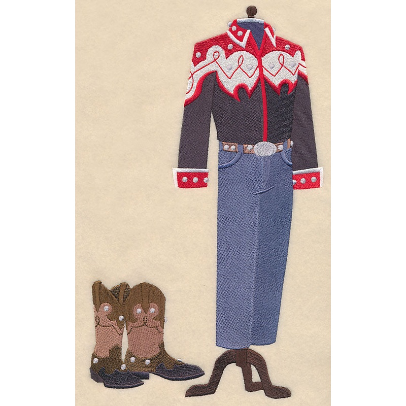 Western Rodeo Dress Form – His