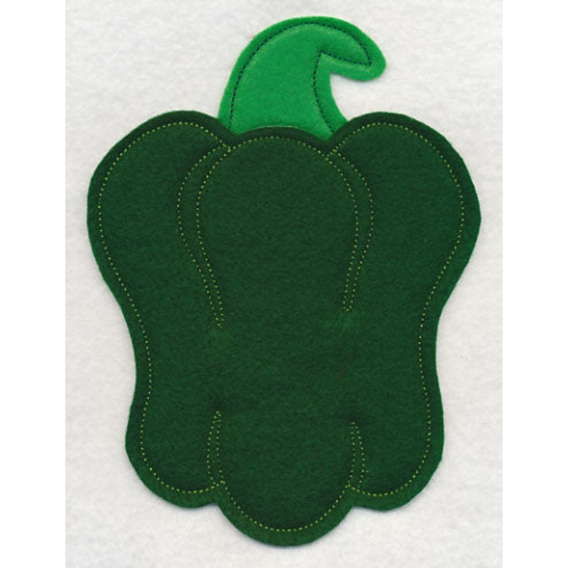 Bell Pepper (Crafty Cut Applique)