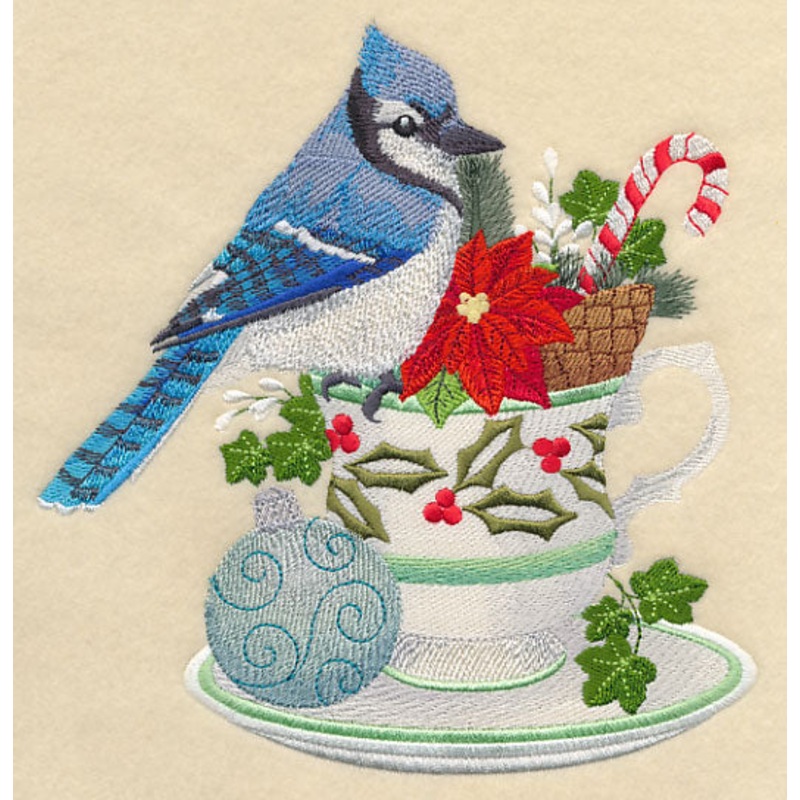 Blue Jay and Christmas Tea|7.19″ x 6.9″ / 182.64mm x 175.34mm|6.12″ x 5.88″ / 155.46mm x 149.38mm|5.07″ x 4.88″ / 128.78mm x 124.03mm|All Sizes