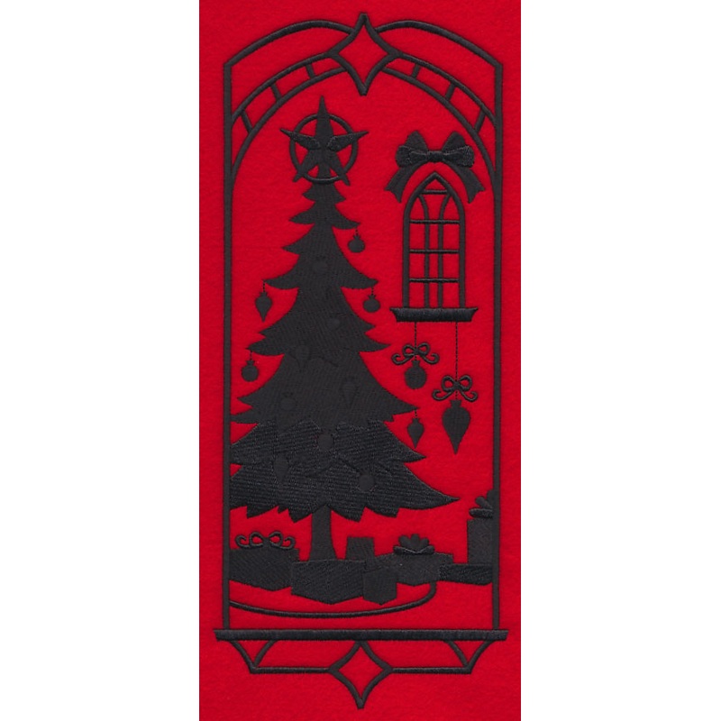 Christmas Silhouette – Tree|11.75″ x 5″ / 298.51mm x 126.99mm|9.41″ x 4″ / 239.07mm x 101.71mm|7.81″ x 3.32″ / 198.43mm x 84.42mm|6.86″ x 2.92″ / 174.21mm x 74.12mm|All Sizes