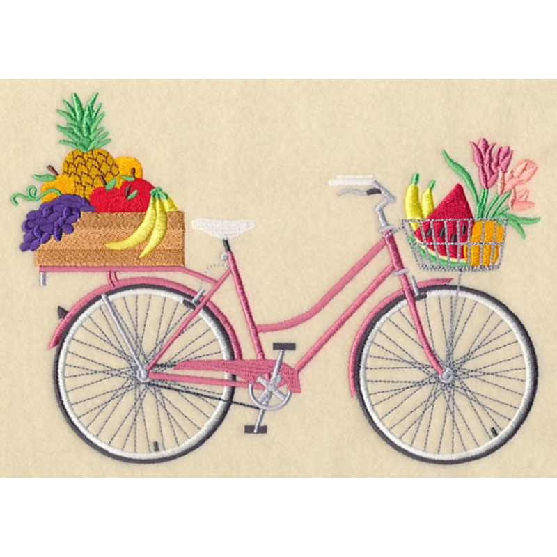 Fresh Fruit Bicycle|6.04″ x 8.5″ / 153.41mm x 215.96mm|5.55″ x 7.81″ / 140.89mm x 198.32mm|5″ x 7.04″ / 127.11mm x 178.93mm|4.29″ x 6.03″ / 108.84mm x 153.18mm|All Sizes