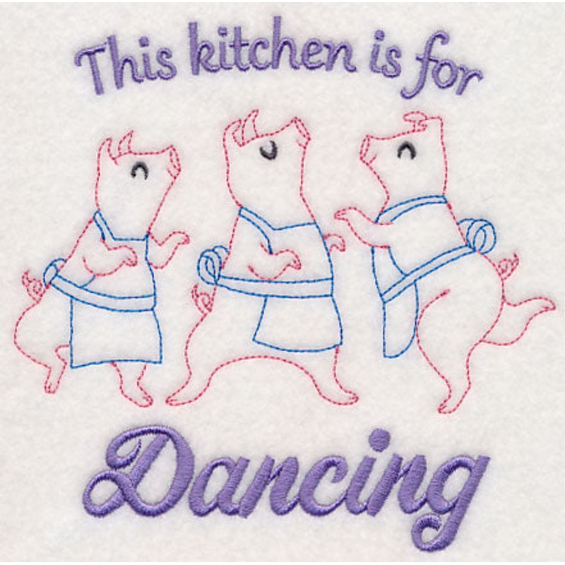 This Kitchen Is For Dancing – Pigs