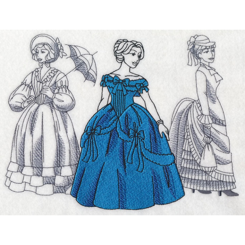Victorian Fashion Plate – Female