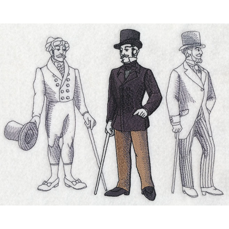 Victorian Fashion Plate – Male