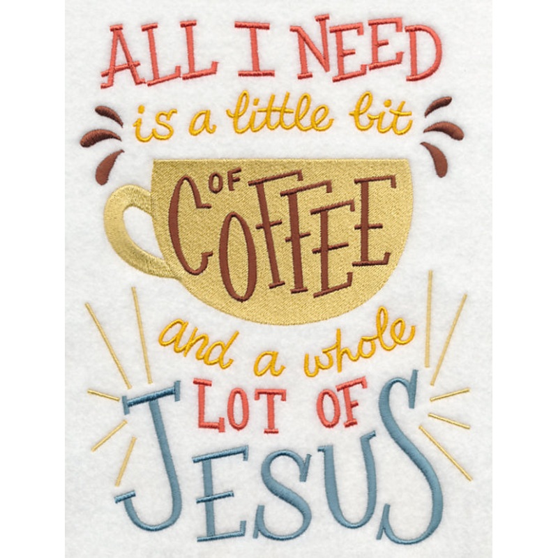 Coffee and Jesus|9.35″ x 6.86″ / 237.5mm x 174.21mm|7.81″ x 5.73″ / 198.46mm x 145.57mm|6.62″ x 4.86″ / 168.25mm x 123.41mm|3.88″ x 2.84″ / 98.49mm x 72.2mm|All Sizes