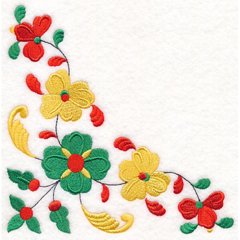 Country Charm Flower Corner|5.86″ x 5.87″ / 148.8mm x 149.06mm|4.86″ x 4.87″ / 123.4mm x 123.63mm|3.83″ x 3.84″ / 97.36mm x 97.57mm|All Sizes