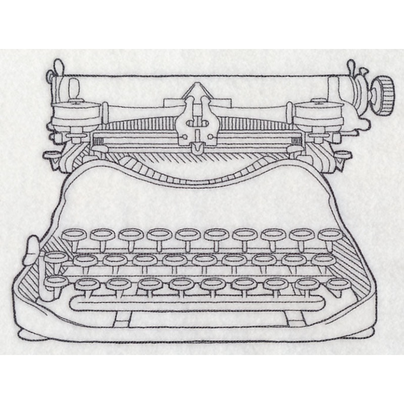 Typewriter Etching|6.89″ x 9.15″ / 174.92mm x 232.32mm|5.85″ x 7.77″ / 148.52mm x 197.31mm|4.84″ x 6.43″ / 123.03mm x 163.42mm|2.88″ x 3.84″ / 73.08mm x 97.63mm|All Sizes