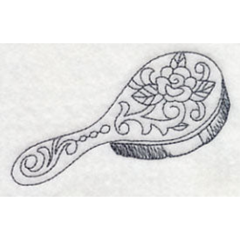 Victorian Dresser – Brush|2.11″ x 3.57″ / 53.6mm x 90.58mm|1.35″ x 2.29″ / 34.37mm x 58.15mm|All Sizes