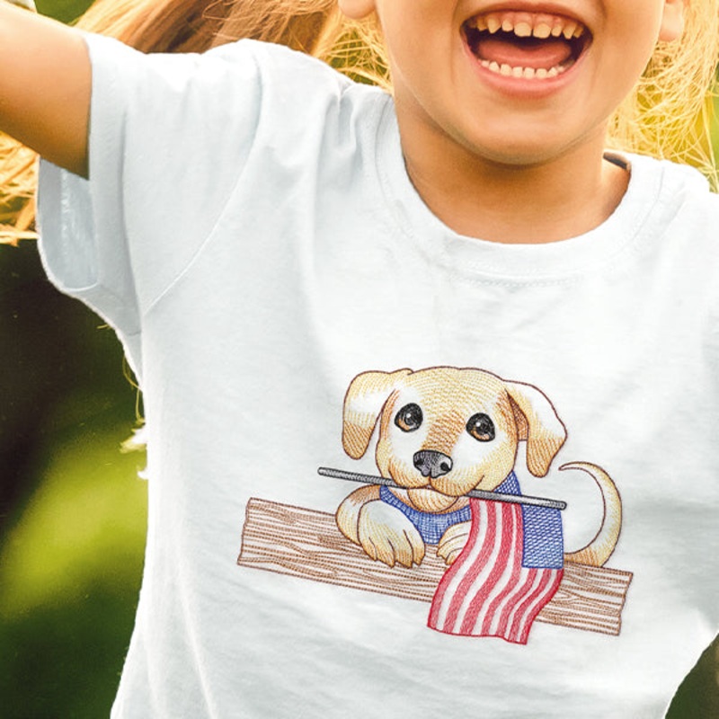 Americana Puppy|6.85″ x 9.98″ / 173.94mm x 253.37mm|5.85″ x 8.52″ / 148.54mm x 216.38mm|5.36″ x 7.8″ / 136.02mm x 198.12mm|4.7″ x 6.85″ / 119.42mm x 173.98mm|All Sizes