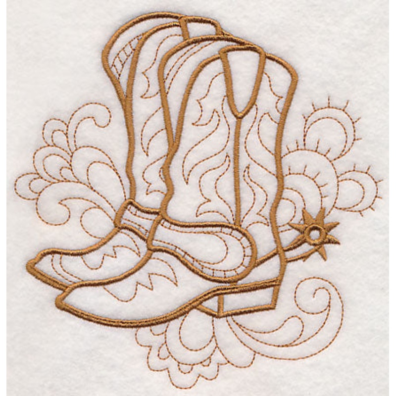 Doodle Cowboy Boots|5.95″ x 5.85″ / 151.03mm x 148.55mm|4.93″ x 4.85″ / 125.24mm x 123.18mm|3.85″ x 3.79″ / 97.89mm x 96.19mm|3″ x 2.95″ / 76.31mm x 74.91mm|All Sizes