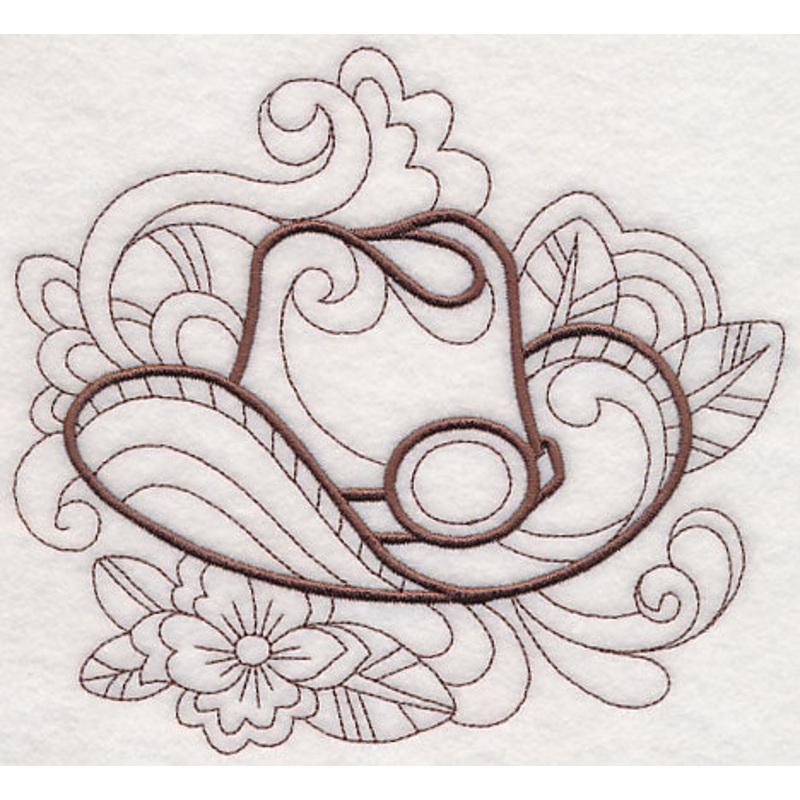 Doodle Cowboy Hat|5.85″ x 6.31″ / 148.51mm x 160.35mm|4.85″ x 5.24″ / 123.2mm x 132.97mm|3.56″ x 3.85″ / 90.5mm x 97.75mm|2.78″ x 3″ / 70.5mm x 76.17mm|All Sizes