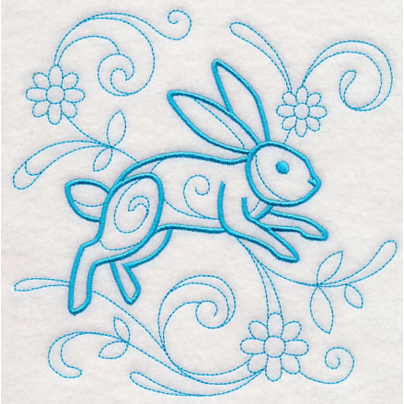 Doodle Rabbit|5.85″ x 5.88″ / 148.59mm x 149.35mm|4.85″ x 4.87″ / 123.19mm x 123.7mm|3.82″ x 3.84″ / 97.03mm x 97.54mm|2.97″ x 2.99″ / 75.44mm x 75.95mm|All Sizes