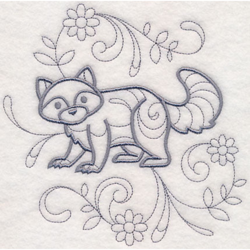 Doodle Raccoon|5.84″ x 5.85″ / 148.27mm x 148.53mm|4.85″ x 4.85″ / 123.11mm x 123.17mm|3.85″ x 3.85″ / 97.72mm x 97.74mm|2.98″ x 2.98″ / 75.68mm x 75.68mm|All Sizes