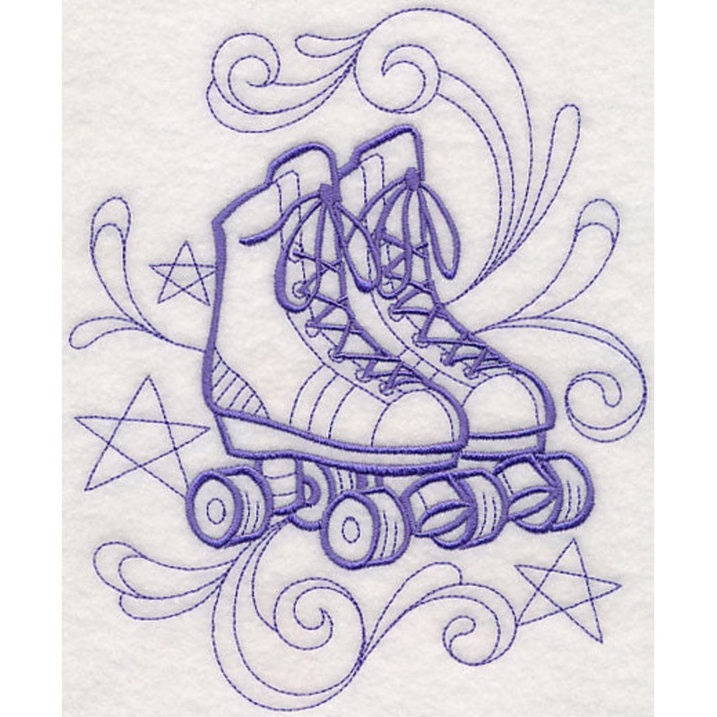 Doodle Roller Skates|7.05″ x 5.85″ / 179.12mm x 148.51mm|5.84″ x 4.85″ / 148.46mm x 123.13mm|3.85″ x 3.19″ / 97.73mm x 80.92mm|2.98″ x 2.46″ / 75.63mm x 62.49mm|All Sizes