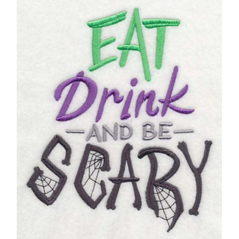 Eat Drink and Be Scary|5.8″ x 4.86″ / 147.44mm x 123.5mm|3.86″ x 3.24″ / 98.06mm x 82.33mm|All Sizes