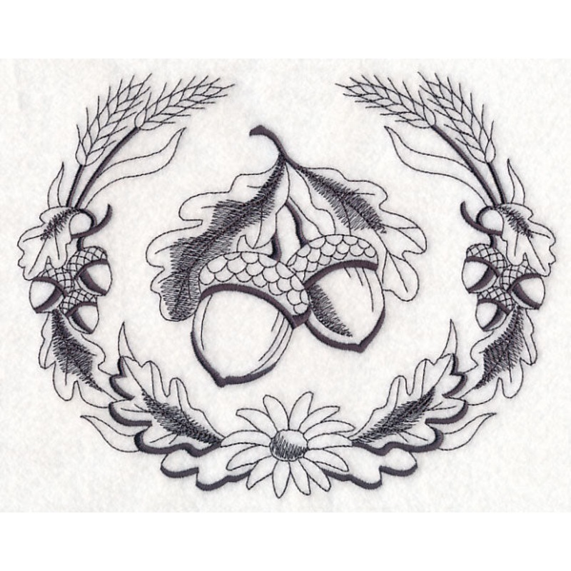 Acorn Laurel|6.85″ x 8.63″ / 173.99mm x 219.14mm|6.19″ x 7.8″ / 157.26mm x 198.06mm|5.79″ x 7.29″ / 147.17mm x 185.17mm|4.84″ x 6.09″ / 122.94mm x 154.72mm|All Sizes
