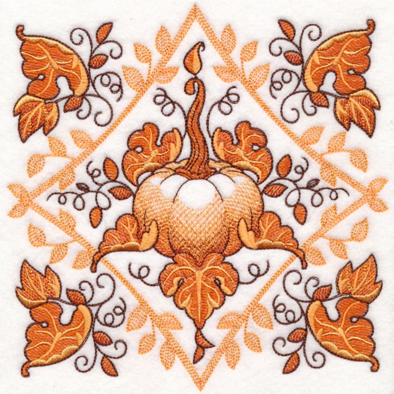Autumn Square Moment – Pumpkin
