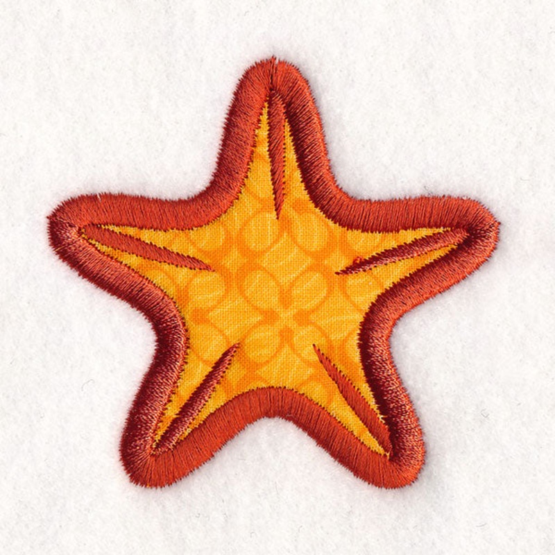 By the Sea Border – Starfish 1 (Applique)