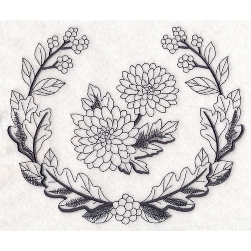 Chrysanthemum Laurel|6.89″ x 8.27″ / 175.11mm x 210.06mm|6.26″ x 7.51″ / 159.01mm x 190.81mm|5.49″ x 6.59″ / 139.55mm x 167.5mm|4.84″ x 5.82″ / 123.03mm x 147.72mm|All Sizes