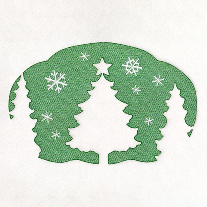 Classic Christmas – Tree (Embossed)