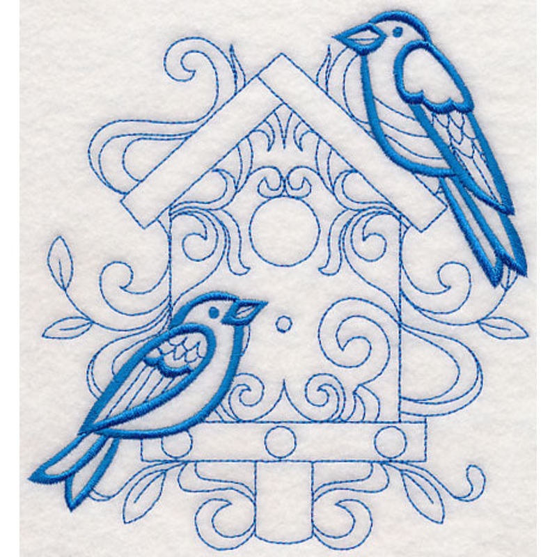 Doodle Birds and Birdhouse|6.29″ x 5.86″ / 159.73mm x 148.75mm|5.16″ x 4.8″ / 130.97mm x 121.97mm|3.86″ x 3.59″ / 97.92mm x 91.2mm|2.98″ x 2.78″ / 75.81mm x 70.63mm|All Sizes