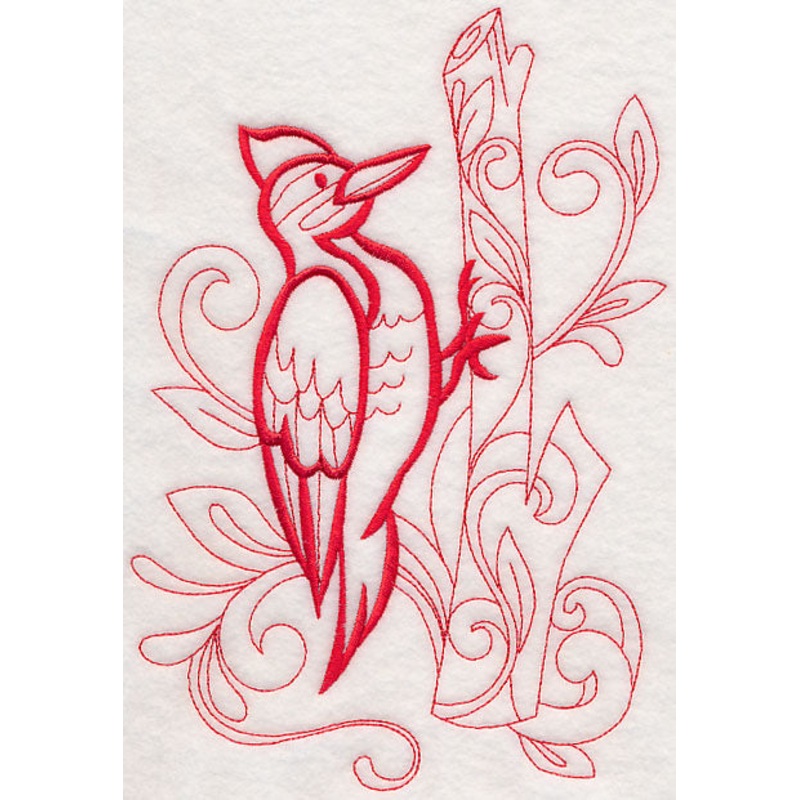 Doodle Woodpecker|7.8″ x 5.36″ / 198.11mm x 136.22mm|6.85″ x 4.71″ / 173.95mm x 119.59mm|3.85″ x 2.64″ / 97.73mm x 67.01mm|3″ x 2.06″ / 76.16mm x 52.22mm|All Sizes