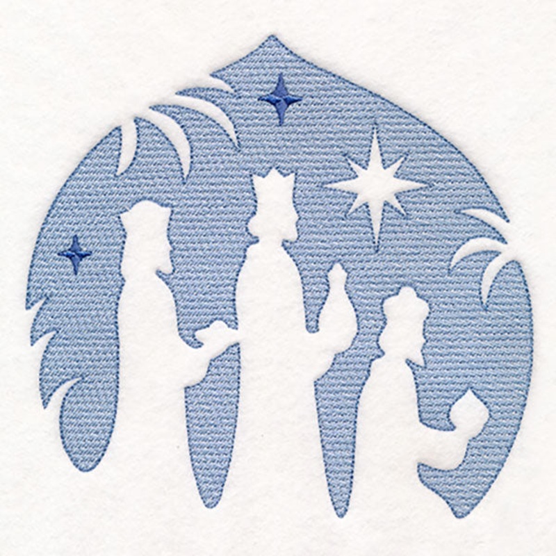 Faithful Christmas – Three Wisemen (Embossed)
