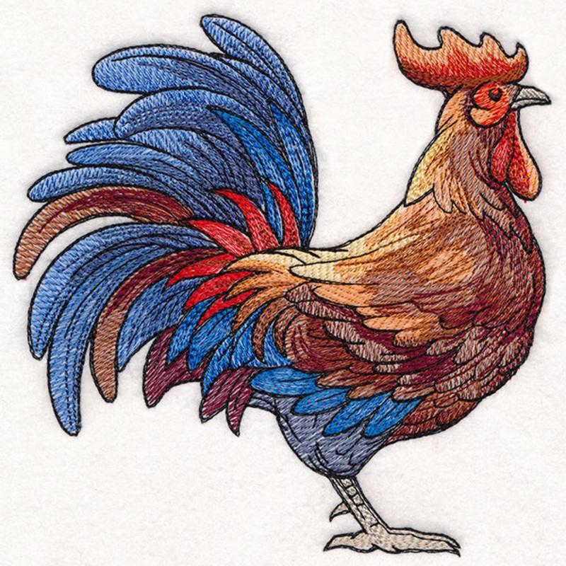 Farmhouse Rooster|5.88″ x 5.85″ / 149.35mm x 148.68mm|4.85″ x 4.83″ / 123.28mm x 122.78mm|3.87″ x 3.85″ / 98.33mm x 97.74mm|All Sizes