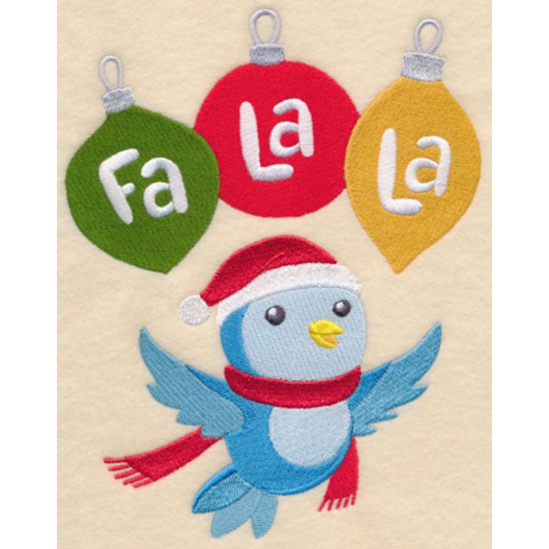 Feathered Fa La La|7.33″ x 5.85″ / 186.2mm x 148.55mm|6.1″ x 4.87″ / 154.83mm x 123.59mm|3.85″ x 3.08″ / 97.78mm x 78.14mm|All Sizes