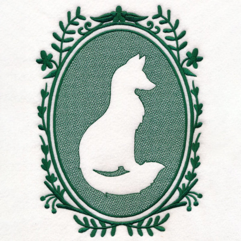 Woodland Fox Cameo (Embossed)|9.42″ x 6.85″ / 239.21mm x 174.03mm|7.8″ x 5.67″ / 198.19mm x 144.13mm|6.67″ x 4.85″ / 169.39mm x 123.23mm|All Sizes