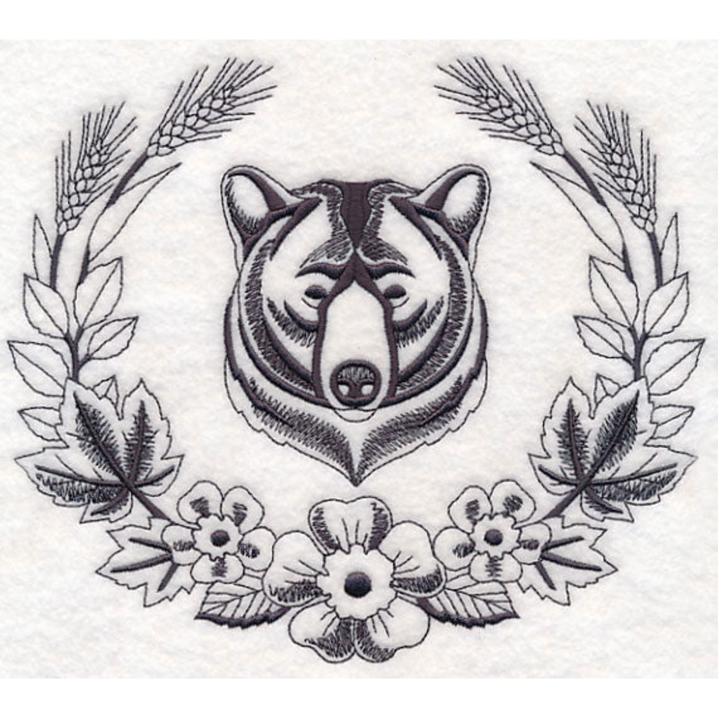 Bear Laurel|6.73″ x 7.8″ / 170.93mm x 198.12mm|6.3″ x 7.3″ / 159.97mm x 185.46mm|5.85″ x 6.78″ / 148.56mm x 172.2mm|4.85″ x 5.62″ / 123.07mm x 142.68mm|All Sizes