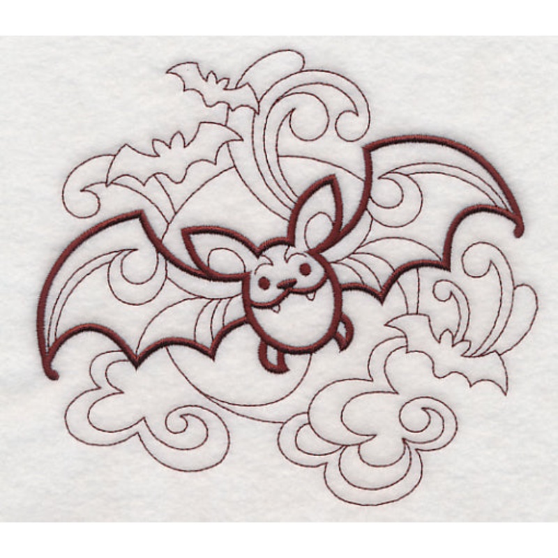Doodle Bat|5.85″ x 6.46″ / 148.56mm x 164.06mm|4.85″ x 5.36″ / 123.22mm x 136.14mm|3.49″ x 3.86″ / 88.57mm x 98.02mm|2.72″ x 3.01″ / 69.03mm x 76.43mm|All Sizes