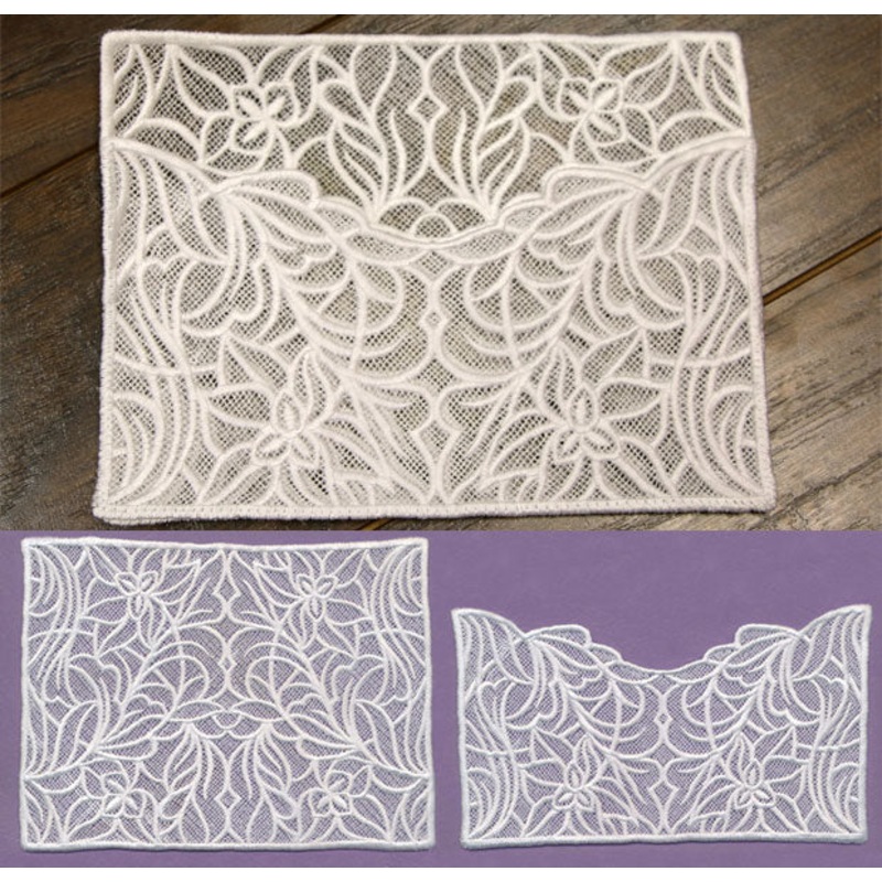 Elegant Envelope – Horizontal (Lace)