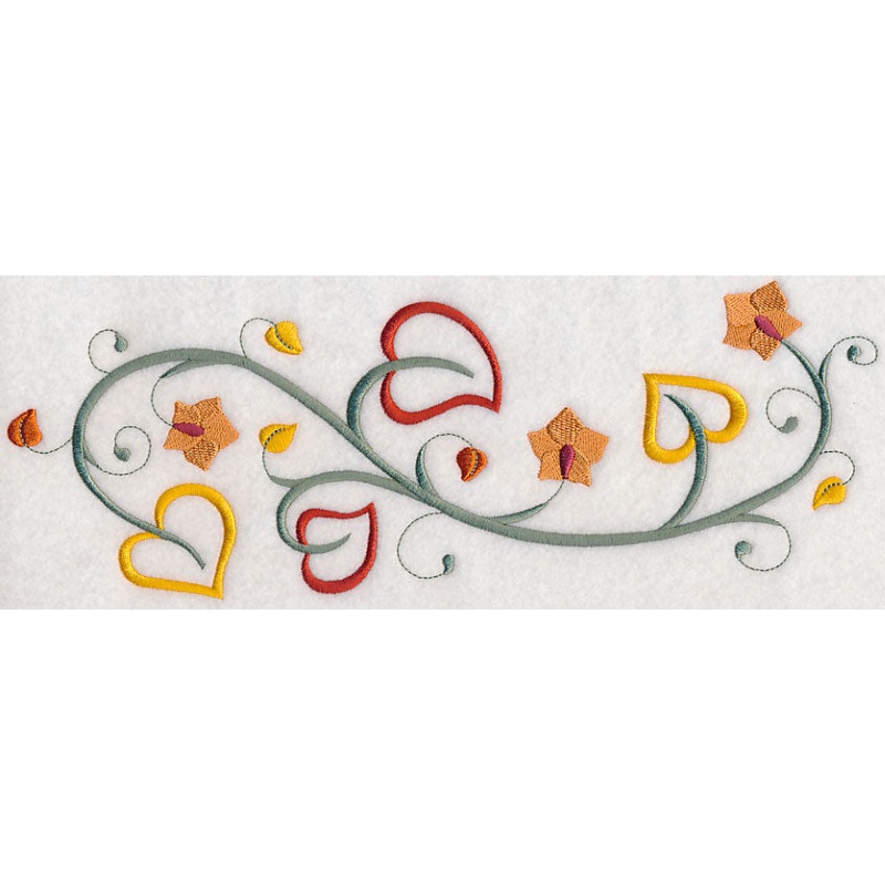 Flourishing Fall Butterfly Border