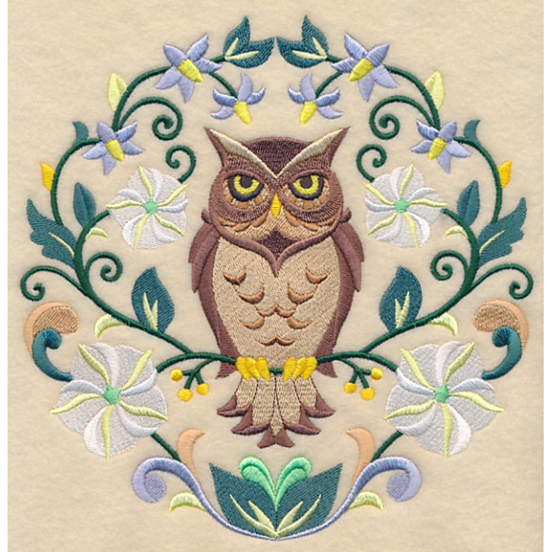 Sweet Symmetry Owl|7.79″ x 7.69″ / 197.86mm x 195.22mm|6.99″ x 6.9″ / 177.52mm x 175.21mm|5.96″ x 5.88″ / 151.43mm x 149.46mm|4.93″ x 4.87″ / 125.31mm x 123.68mm|3.86″ x 3.82″ / 98.15mm x 97.04mm|All Sizes