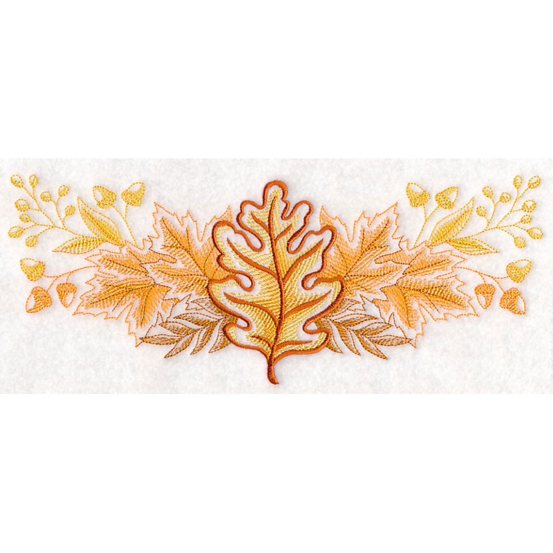 White Oak with Leafy Background