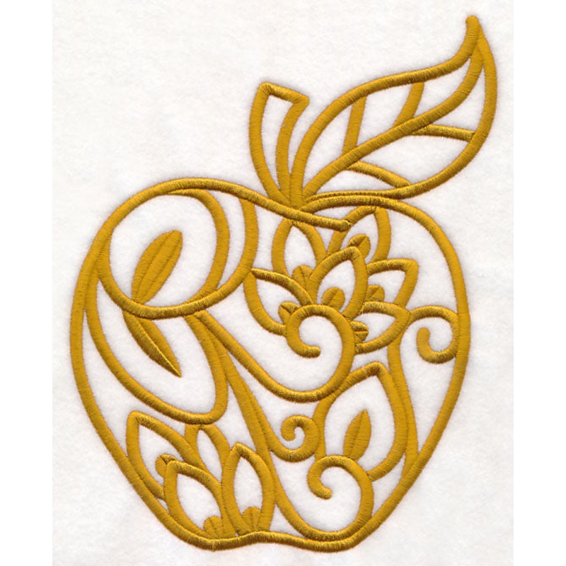 Apples (Goldwork)|9.12″ x 6.86″ / 231.53mm x 174.31mm|7.81″ x 5.88″ / 198.29mm x 149.31mm|7.19″ x 5.41″ / 182.57mm x 137.48mm|6.46″ x 4.86″ / 164mm x 123.51mm|3.86″ x 2.92″ / 98.16mm x 74.12mm|All Sizes