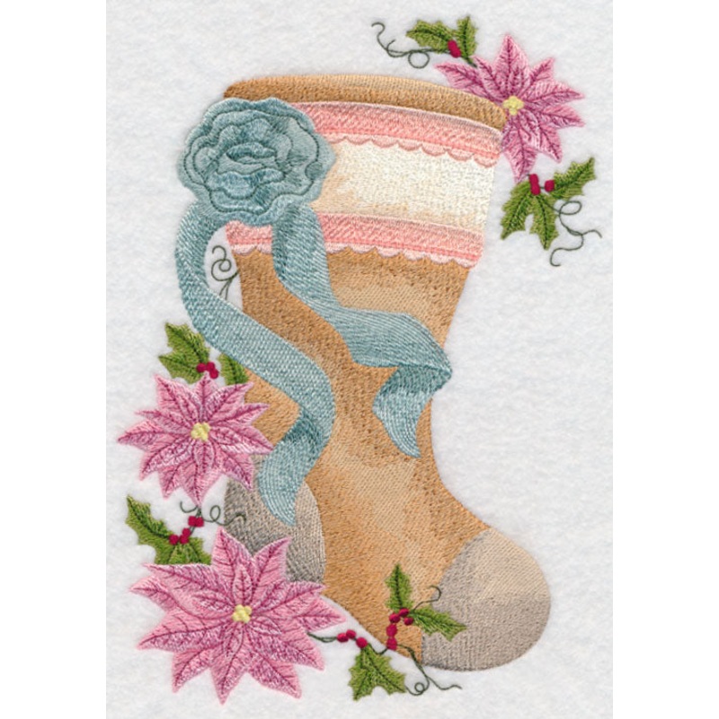 Chic Christmas Stocking|9.51″ x 6.9″ / 241.5mm x 175.32mm|7.8″ x 5.66″ / 198.01mm x 143.7mm|6.85″ x 4.89″ / 173.87mm x 124.24mm|All Sizes