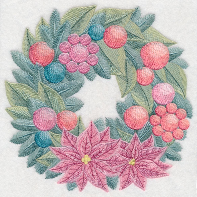 Chic Christmas Wreath|7.8″ x 7.8″ / 198.19mm x 198.18mm|6.9″ x 6.92″ / 175.27mm x 175.83mm|5.84″ x 5.85″ / 148.36mm x 148.68mm|4.85″ x 4.86″ / 123.3mm x 123.42mm|All Sizes